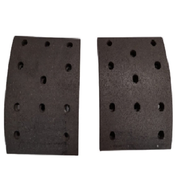 Picture of IL150DNA - Brake Lining - Standard Size - Isuzu Front - 370mm x 150mm CAM & ANC - 11 Holes