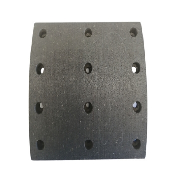 Picture of CS63/1XDNA - Brake Lining - Single Oversize - ERF Front - 394mm x 178mm - 12 Holes